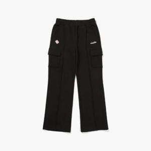 디아도라바지 KQJ D4322LFP52BLK 포르테 스웨트 카고 팬츠 우먼 BLACK
