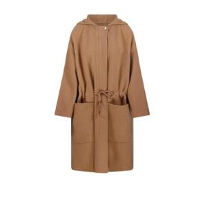 막스마라 MIELE 드로스트링 후드 울 코트 1837392