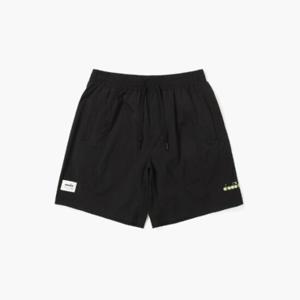 디아도라반바지 KQJ D4123LWP22BLK 컴피 우븐 하프팬츠 BLACK