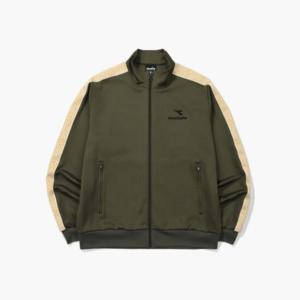 디아도라져지 KQJ D5123LFT11OLD 레거시 저지 트랙 자켓 OLIVE
