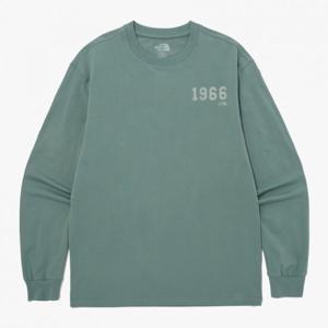 노스페이스화이트라벨  코어 1966 긴팔 라운드티 (NT7TQ01M)
