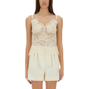 파코라반 반팔 티셔츠 25PJTO043PA0170 P105 IVORY