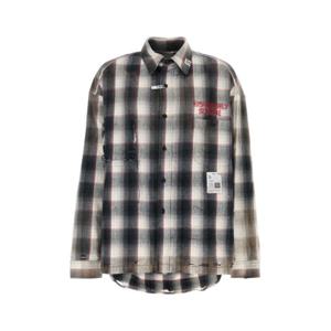 메종 미하라 야스히로 긴팔 셔츠 J14SH181 GRAY Checked