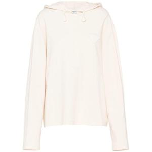 프라다 후드 티셔츠 134691 14LYF0018 Light pink