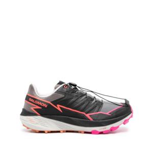 살로몬 스니커즈 L47382600 PLUMKITTEN BLACK PINK GLO Gray