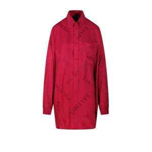 발렌시아가 셔츠 814121 TOO13 6164 BURGUNDY
