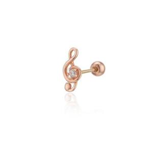 로이드 LPFL1005G 음표피어싱 14K Gold