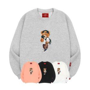 [엘라모] 3M 캠퍼스베어 맨투맨 빅사이즈 S~4XL