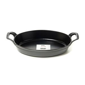 [스타우브]스타우브 타원형 스태커블 디쉬 24cm 그레이 (ST3023