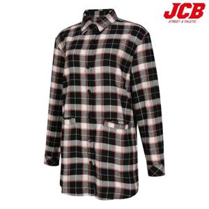 [제이씨비]여아 루즈핏 체크 셔츠 (JBK1O541GSB)