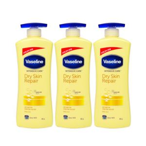 바세린 드라이스킨 리페어로션(600ml)-3개 보습로션 바디로션 건성용