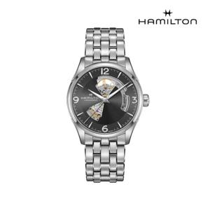 [해밀턴]H32705181 재즈마스터 오픈하트 오토 42mm 그레이 메탈