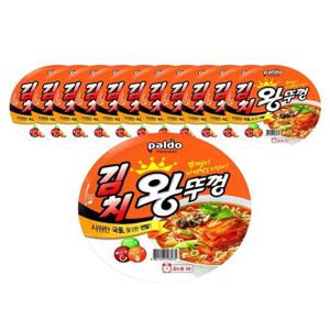 팔도 김치 왕뚜껑 110g 12개