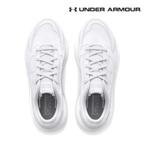 여성 UA 엣지 레더 헬스 트레이닝화 3028569-100