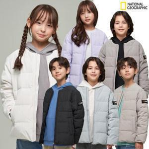 [내셔널지오그래픽키즈]24FW 역시즌 단독진행 K244UDW310 헤론 경량 구스  다운점퍼(남아 여아 키즈  아동)