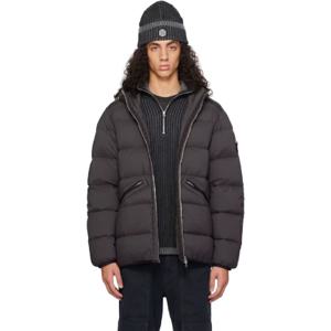 25 SS 스톤아일랜드 남성 블랙 43128 심리스 터널 다운 재킷 242828M178022