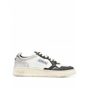 [AUTRY] 여성 스니커즈 메달리스트 로우탑 AVLWSV 11 LEAT/LEAT WHT/BLK/SIL /9