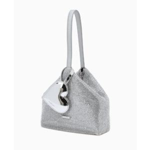 [JILLSTUART ACC][하트스텔라] 화이트 큐빅 하트 참 토트백 JABA5E452WT