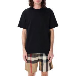 버버리 반팔 티셔츠 25P8107459 A1189 Black
