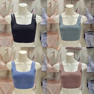 [트라이엄프] 슬로기 제로필 플로우 무봉제 심리스 탑 런닝 브라렛 4종택1 SLDS88R365