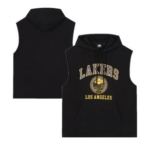 [NBA] LAL 슬리브리스 후드티셔츠 (블랙) N252TH050P
