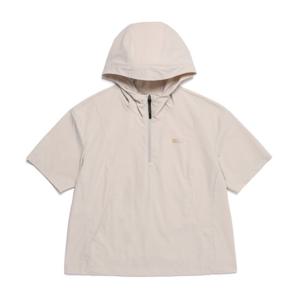 내셔널지오그래픽 N252WTS170 여성 프로즌큐브 반팔 후디 OAK BEIGE
