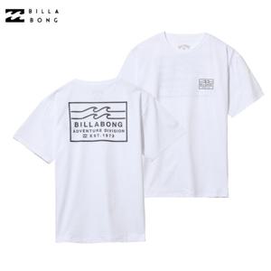 [퀵실버] 빌라봉 남성 오버핏 반팔 래쉬가드 AF11RE110_WHT