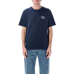 겐조 반팔 티셔츠 25PFF55TS4954SI 77 MIDNIGHT BLUE