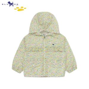 블루독베이비[hu] 25.SS GN)플라워윈드브레이크점퍼  45314-110-02 유아점퍼 바람막이점퍼 윈드브레이커