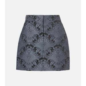 막스마라 Pomezia 울 블렌드 자카드 미니스커트 P01012981