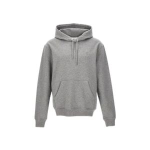 아미 톤온톤 하트 로고 후드 헤더 그레이 USW203-730-055