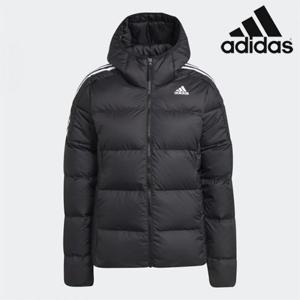 [나이키]아디다스 여성용 패딩 /D30- GT9175 / W ESS MID D H J 우먼스 에센셜 미드웨이트 다운 후드 자켓