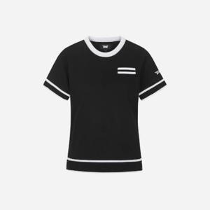 PXG골프반팔티 JQJ PIMPW4119-21 여성 여름 R-넥 숏 슬리브 니트