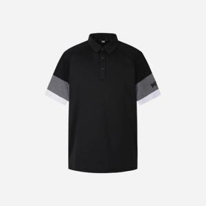 PXG골프반팔티 JQJ PIMPM2219-21 남성 여름 니트 슬리브 카라 반팔 티셔츠
