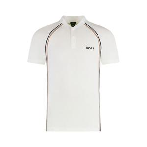 보스 폴로 티셔츠 50538122 100 White