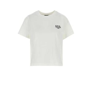 A.P.C. 화이트 코튼 티셔츠 COHBMF26389 TAE