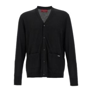 GUCCI Cardigan with intarsia 822599XKEP11070