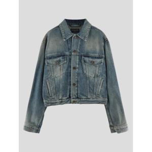 발렌시아가 자켓 793895TJW952204 BLUE RUST