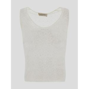 젠트리포르토피노 민소매 티셔츠 D106ANG0027 Beige