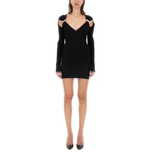 모스키노 숏 원피스 04898701 0555 Black