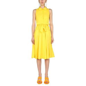 모스키노 미디 원피스 04570431 0033 YELLOW