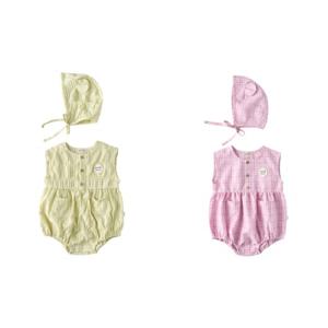 M밍크뮤D (쌍둥이선물)25SS 베베체크바디슈트 (2벌세트) (353136040203)