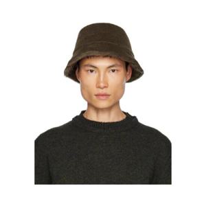 막스마라 버킷햇 카키 피두치아 버킷햇 232118M140002
