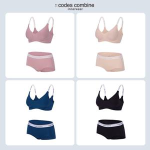 코데즈컴바인 25SS 레터링 퓨징 브라팬티