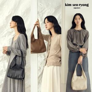 김서룡 시그니처 25SS 이태리 램스킨 미니 토트백