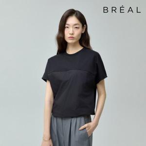 브리엘 25SS 투톤 블라우스 1종