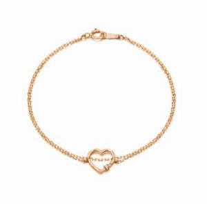 [로이드] 하트 When I Love 14K 팔찌 LWB19021G