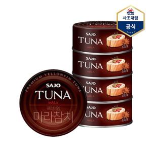 [사조대림]프리미엄 통살참치 마라 100g X 4캔
