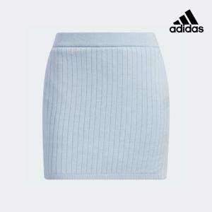 아디다스골프 여성 삼선 스커트 스카이블루 IA2792