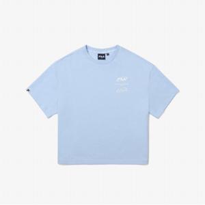 [40%OFF][휠라키즈] 에센셜 컬러 티셔츠 (FK2RSG2101X_SBU)